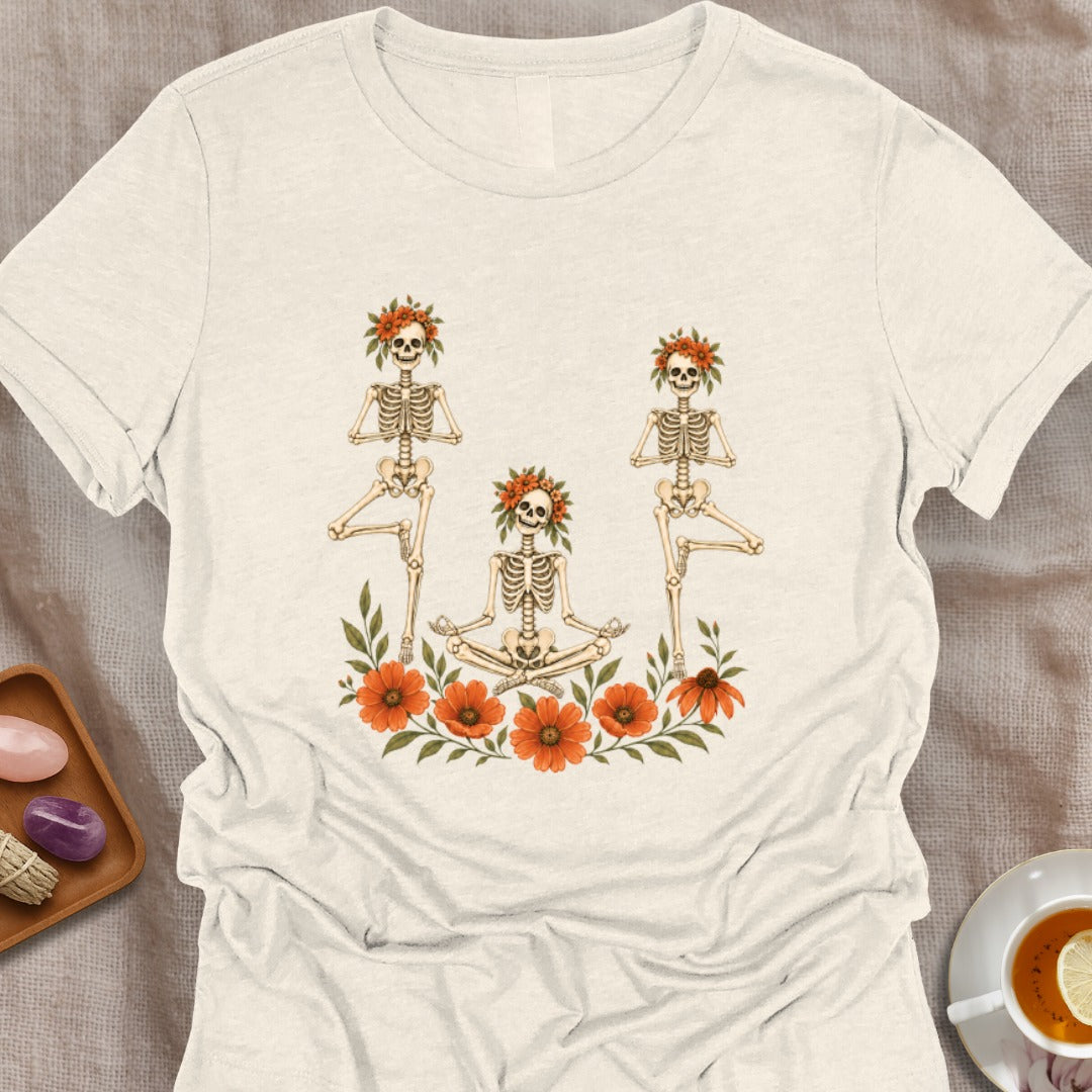 Skeleton Yoga T-Shirt