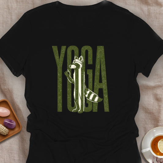 Yoga Racoon T-Shirt