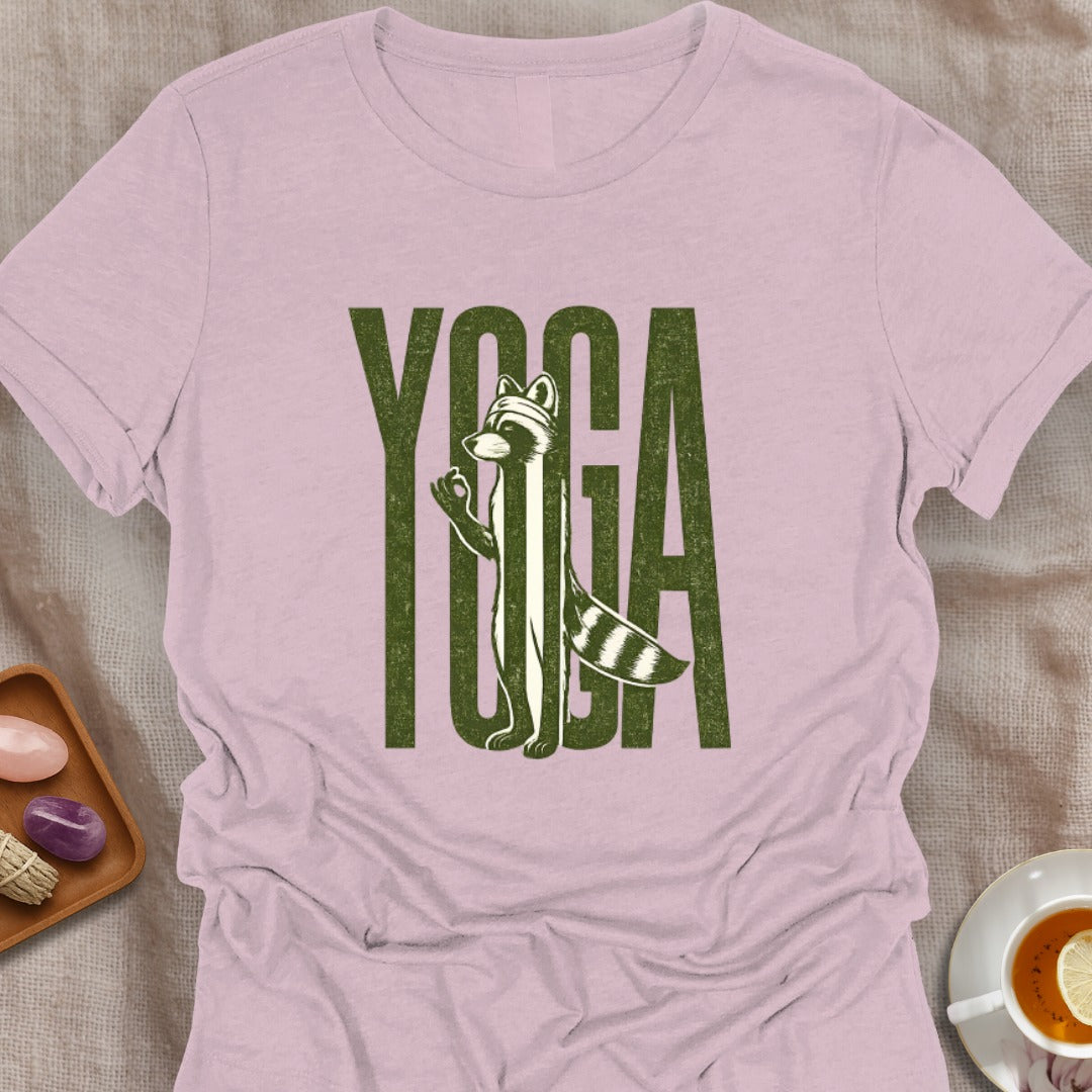 Yoga Racoon T-Shirt