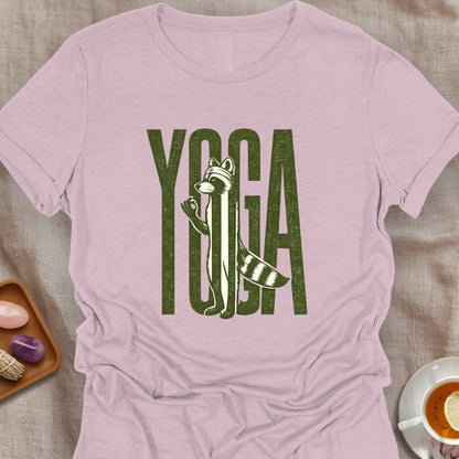 Yoga Racoon T-Shirt