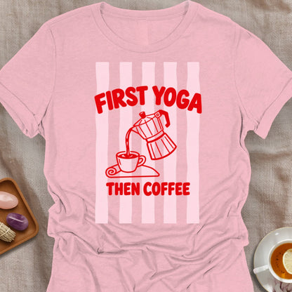Yoga Coffee T-Shirt