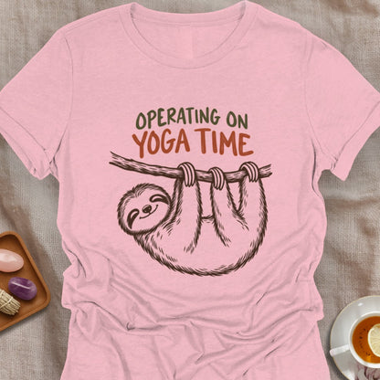 Operating On Yoga Time T-Shirt