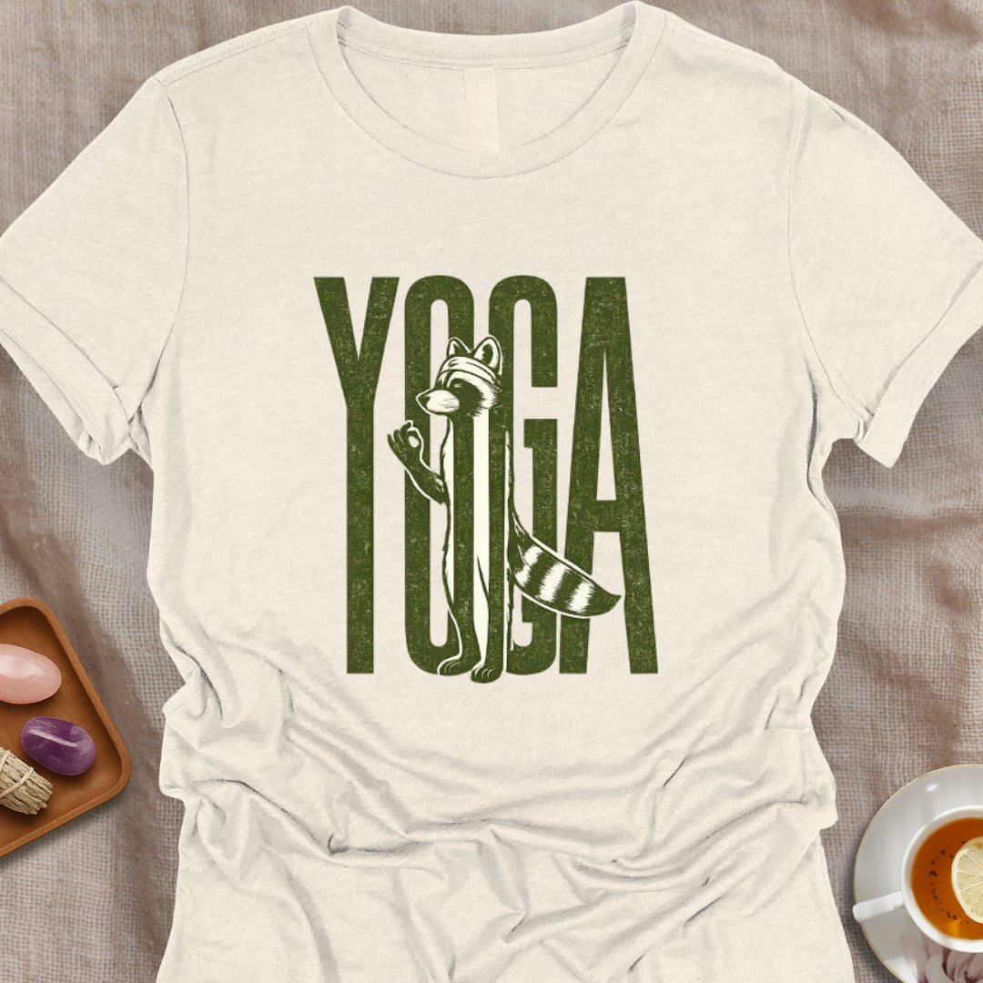Yoga Racoon T-Shirt