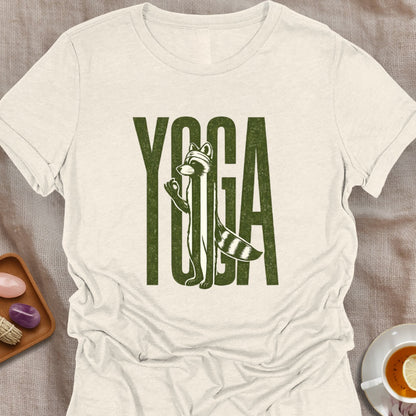 Yoga Racoon T-Shirt