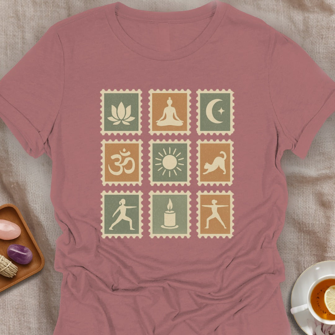 Yoga Stamps T-Shirt