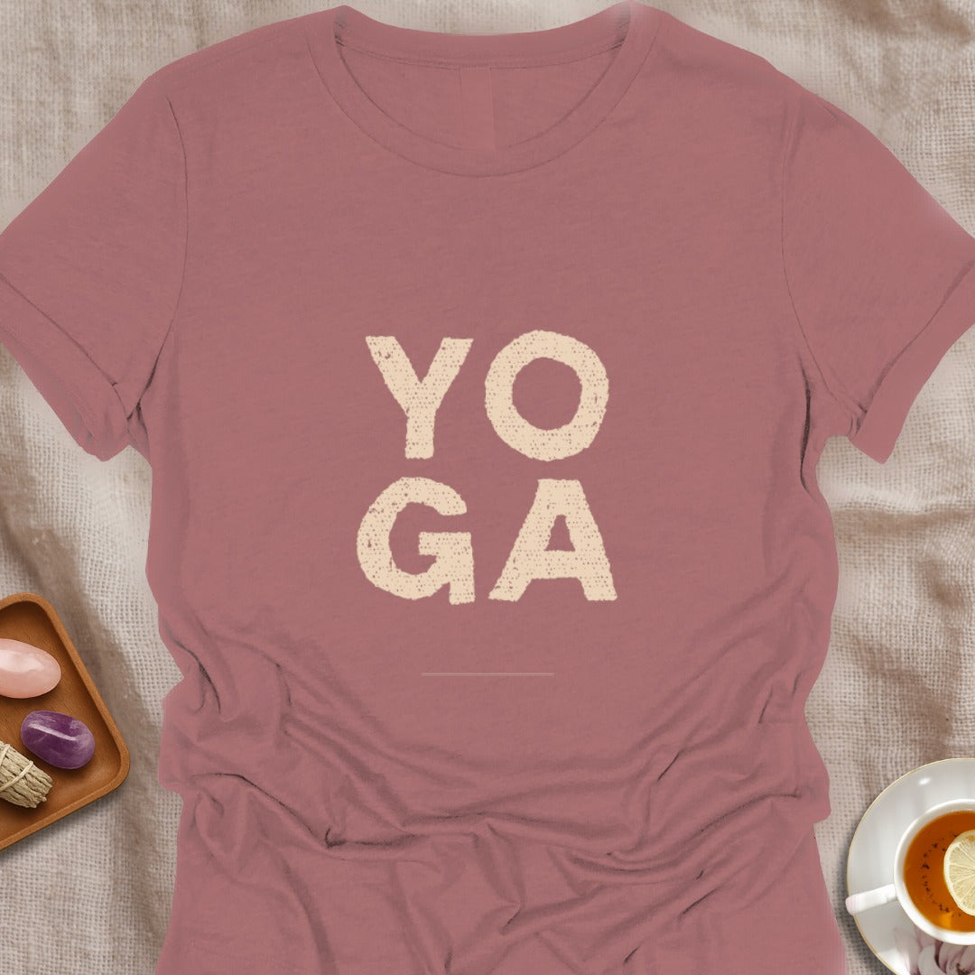 Yoga Distressed T-Shirt