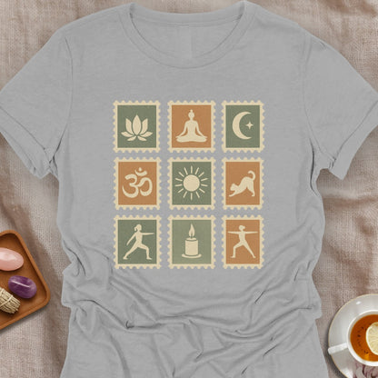 Yoga Stamps T-Shirt