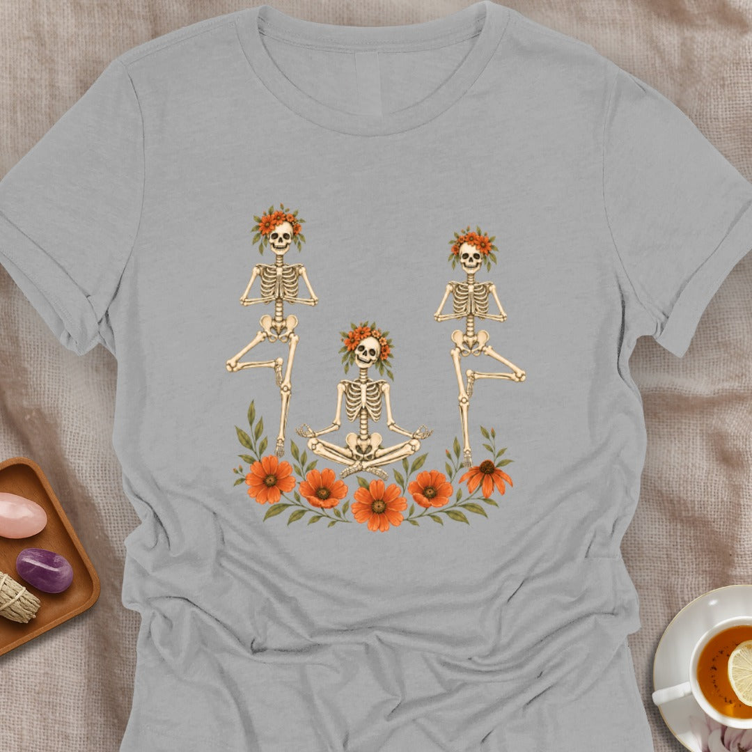 Skeleton Yoga T-Shirt