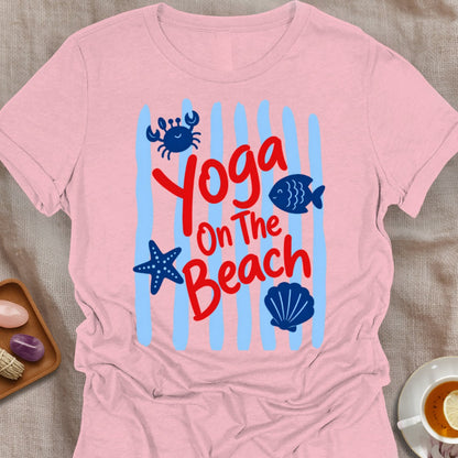 Yoga On The Beach T-Shirt