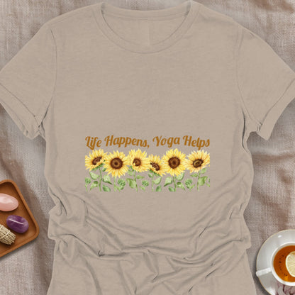 Yoga Helps T-Shirt