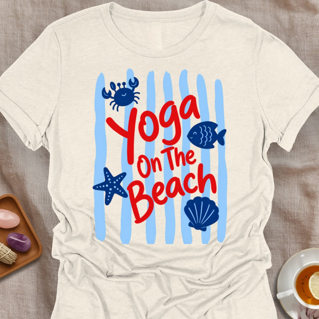 Yoga On The Beach T-Shirt