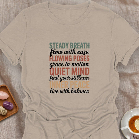 Yoga Collage T-Shirt