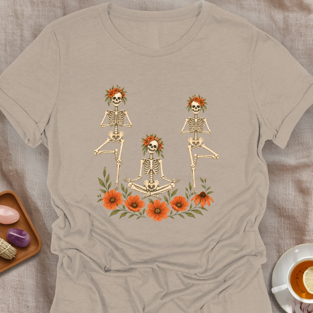 Skeleton Yoga T-Shirt