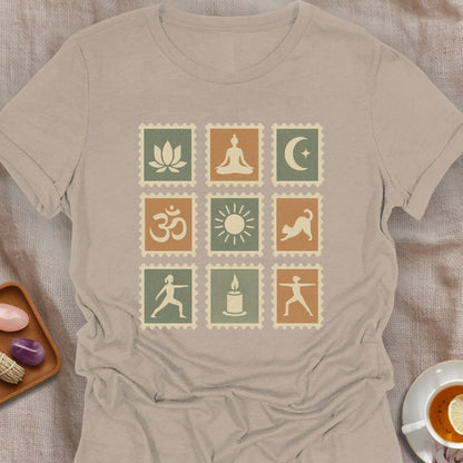 Yoga Stamps T-Shirt