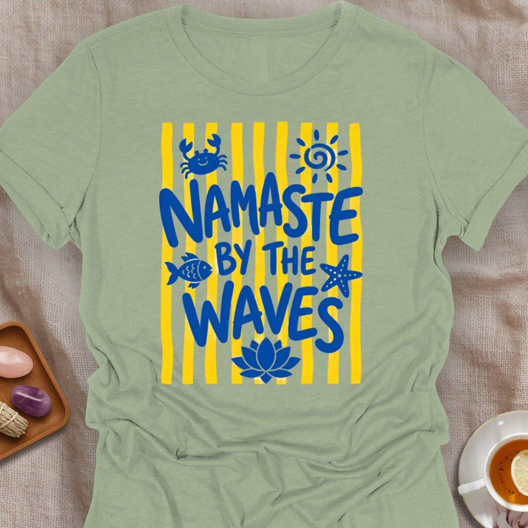 Namaste By The Waves T-Shirt