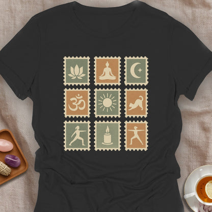 Yoga Stamps T-Shirt