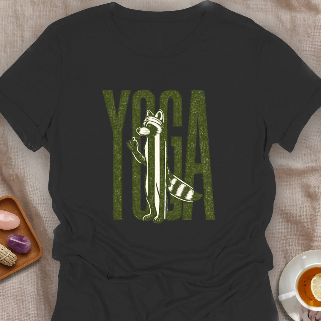 Yoga Racoon T-Shirt