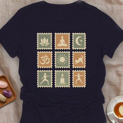 Yoga Stamps T-Shirt