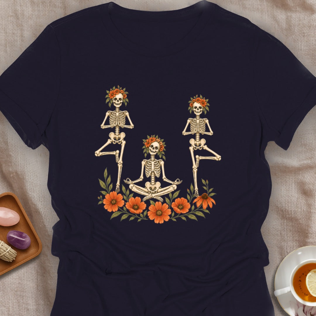 Skeleton Yoga T-Shirt