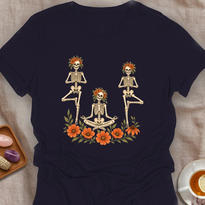 Skeleton Yoga T-Shirt