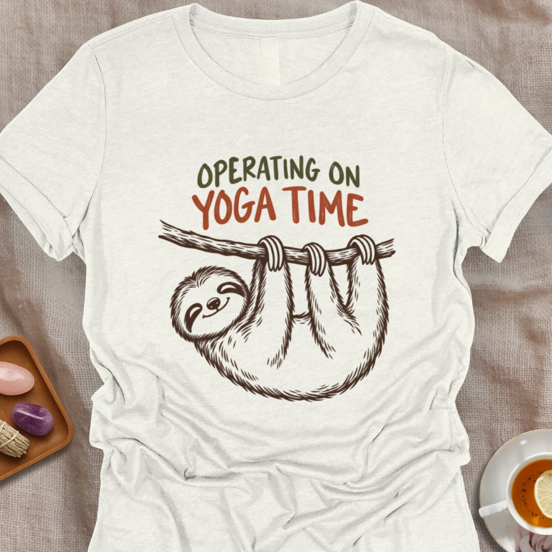Operating On Yoga Time T-Shirt