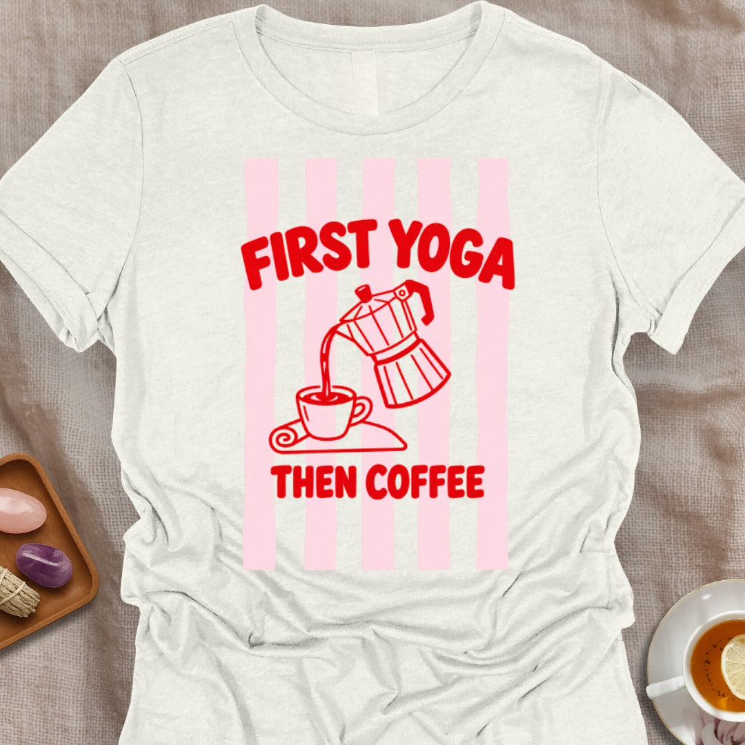 Yoga Coffee T-Shirt