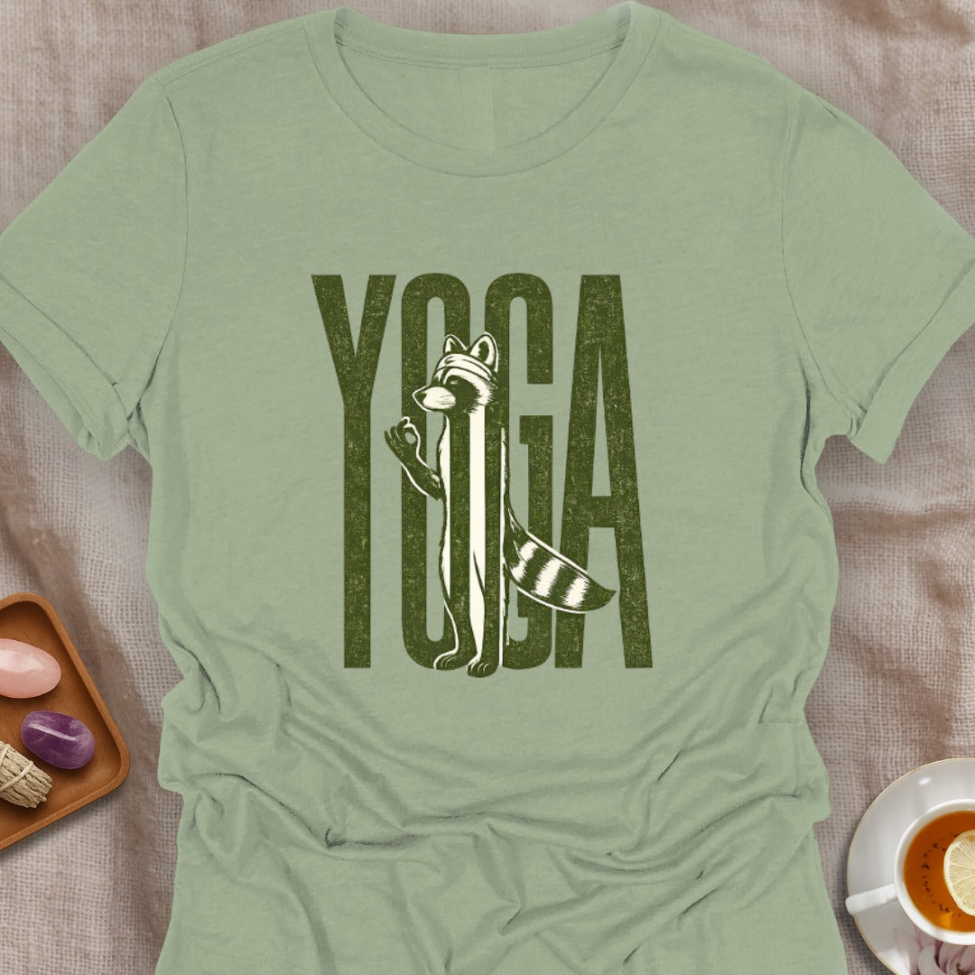 Yoga Racoon T-Shirt
