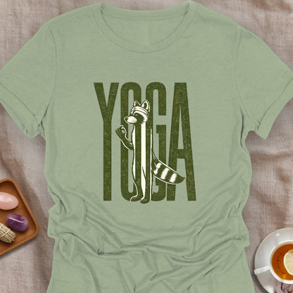 Yoga Racoon T-Shirt