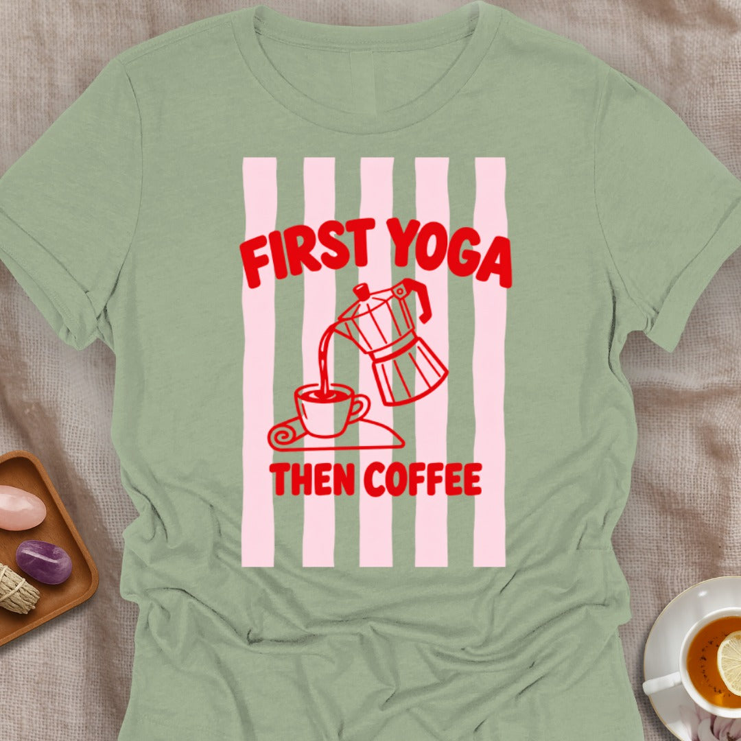 Yoga Coffee T-Shirt