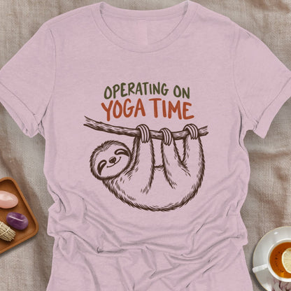 Operating On Yoga Time T-Shirt