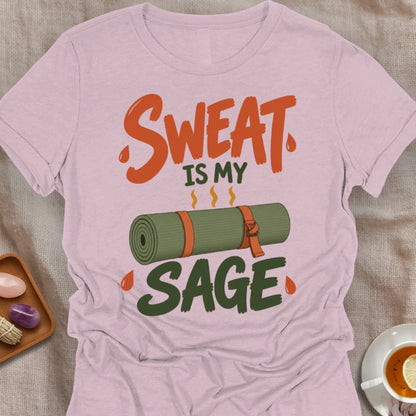 Sage Sweat T-Shirt