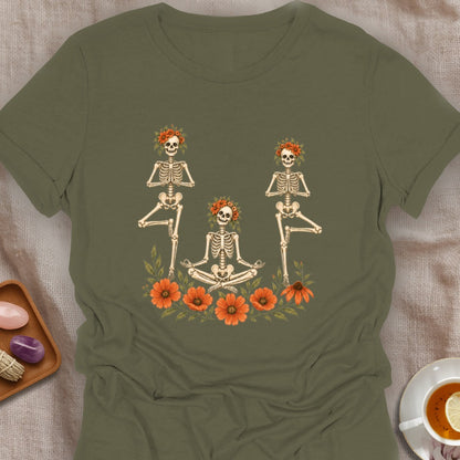Skeleton Yoga T-Shirt