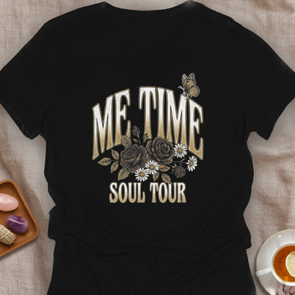 MeTime Noir T-Shirt