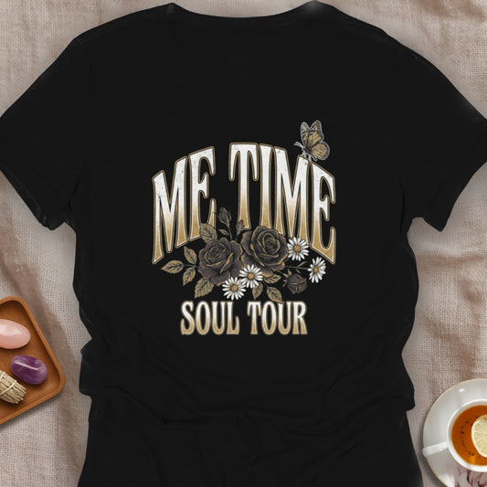 MeTime Noir T-Shirt